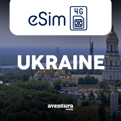 Ukraine eSIM Prepaid Data Plan