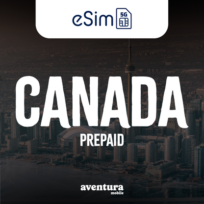 Canada eSIM Prepaid Data Plan