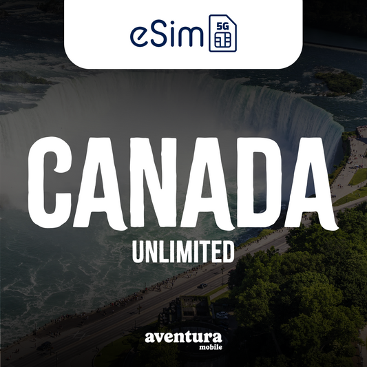 Canada eSIM Unlimited Data Plan