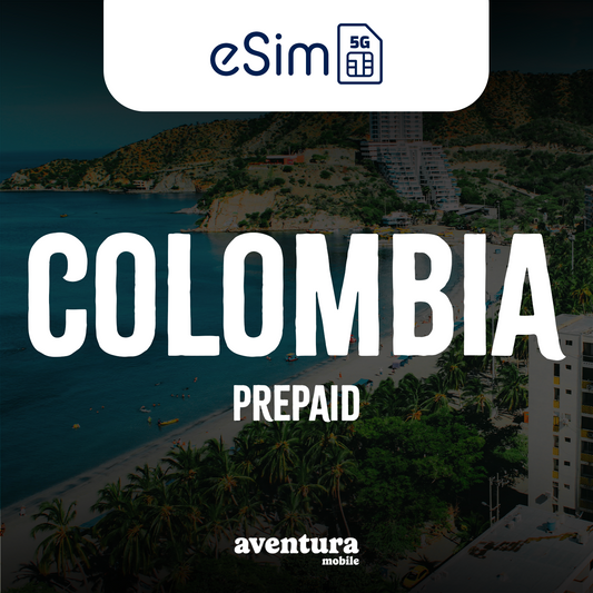 Colombia eSIM Prepaid Data Plan