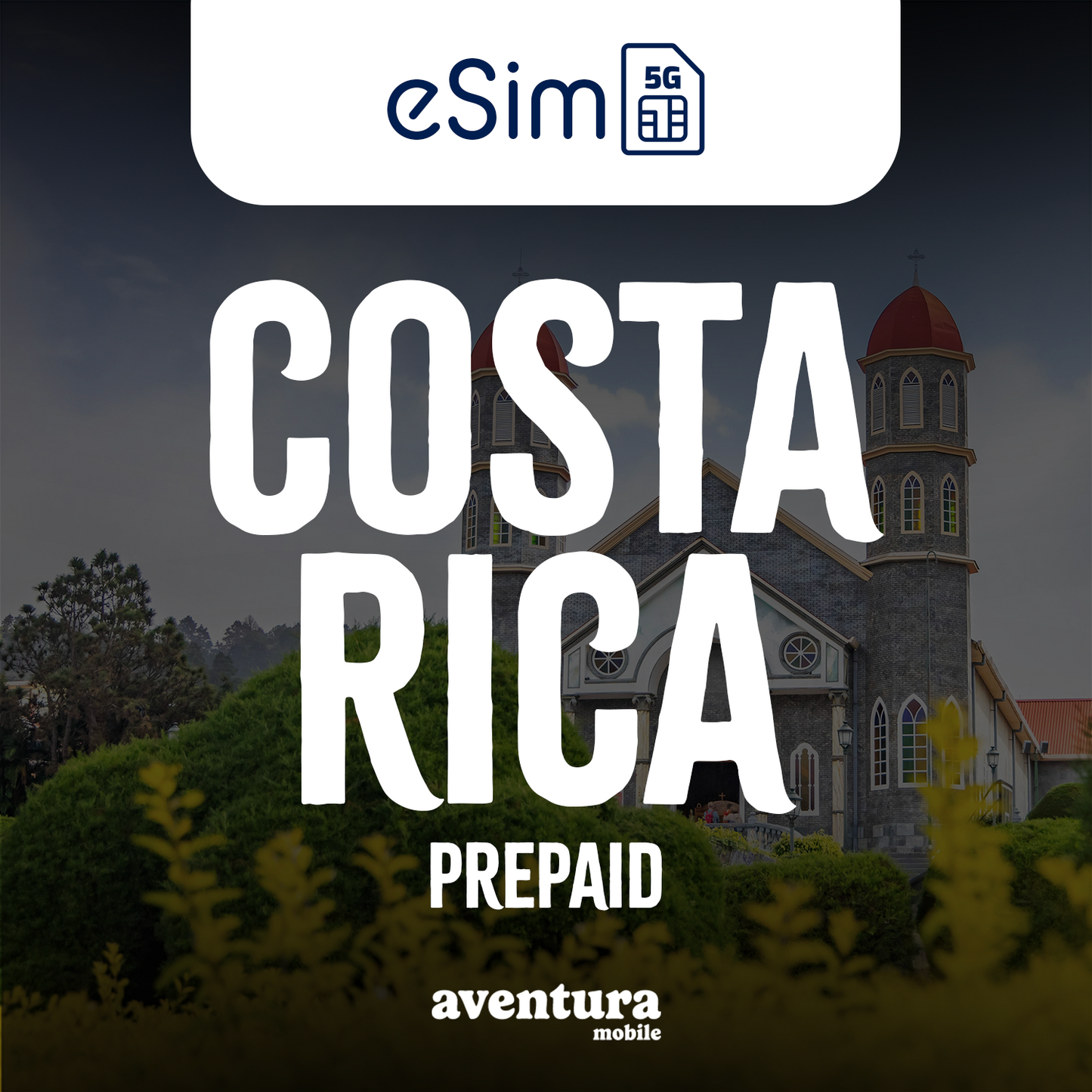 Costa Rica eSIM Prepaid Data Plan