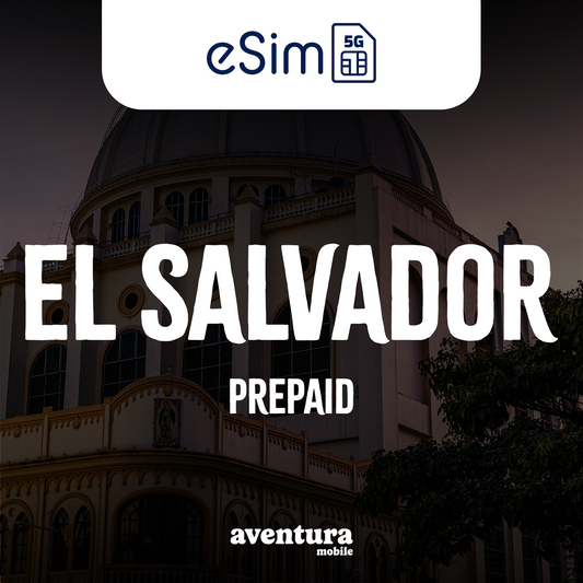 El Salvador eSIM Prepaid Data Plan