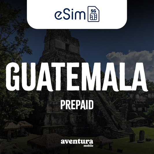 Guatemala eSIM Prepaid Data Plan