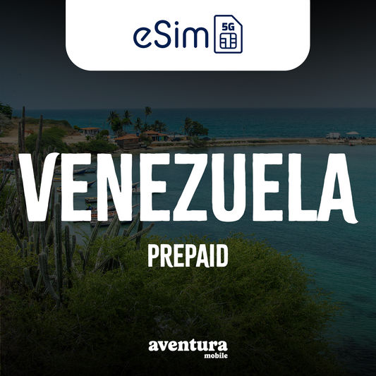 Venezuela eSIM Prepaid Data Plan