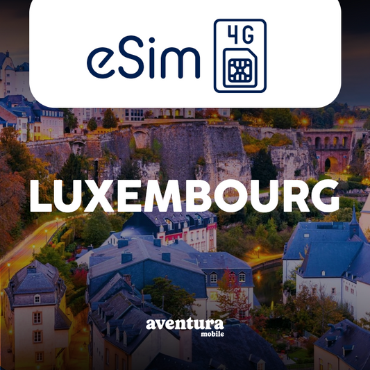 Forfait données illimitées Luxembourg eSIM